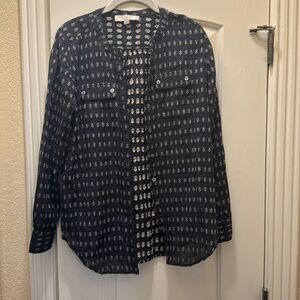 Navy Loft Shirt with Design